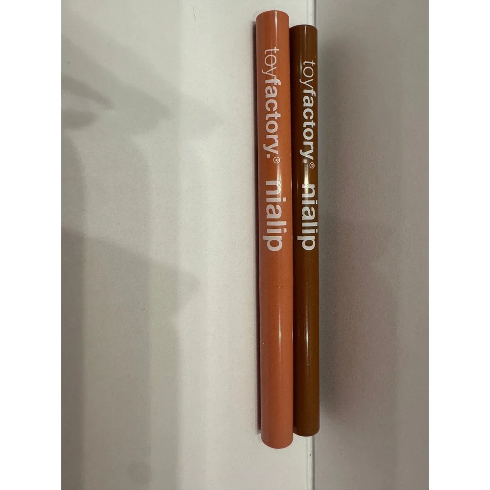 Toyfactory‎ Nialip Lip Liner Duo Womens OS Brown Nude Niacinamide Infused Gel